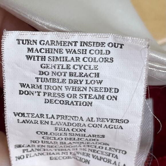 Good Lad Girls Red Velvet Christmas Dress Sz 6 Peter Pan Collar Holiday Vintage - Picture 9 of 10